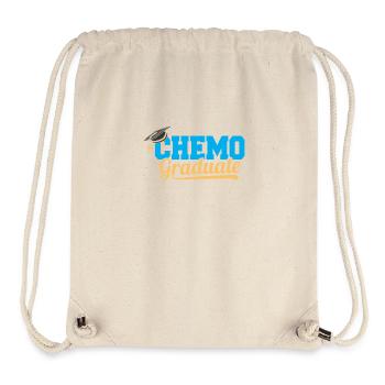 Chemo Graduates Chemotherapy Cancer Awareness - Stanley/Stella Recycled Gym Bag - natural - Front