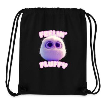 Feeling Fluffy - Stanley/Stella recycelter Gym Bag - Schwarz - Vorne