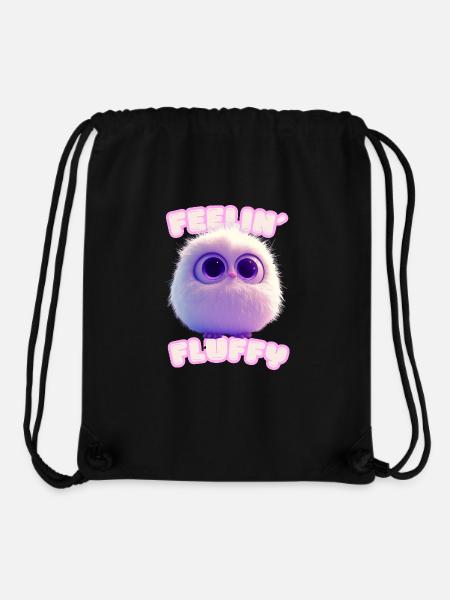 Feeling Fluffy - Stanley/Stella recycelter Gym Bag - Schwarz