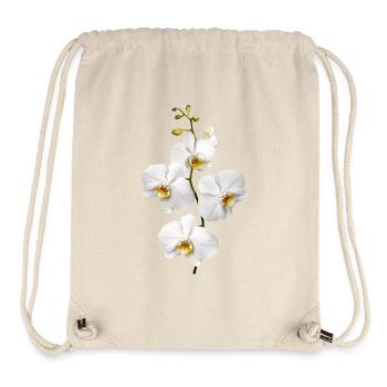 Orchideen - Stanley/Stella recycelter Gym Bag - Naturweiß - Vorne