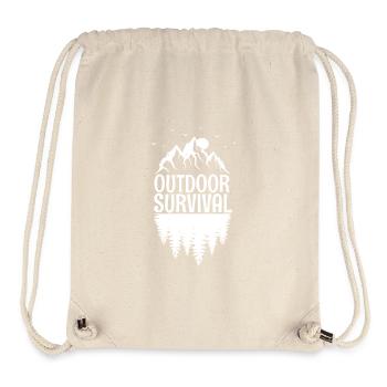 Survival Outdoor - Stanley/Stella Recycled Gym Bag - natural - Front