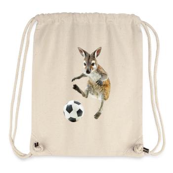 Wallaby - Stanley/Stella recycelter Gym Bag - Naturweiß - Vorne