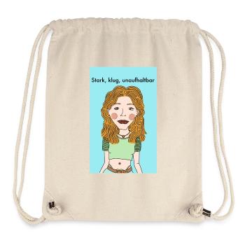 Strong independence - Stanley/Stella Recycled Gym Bag - natural - Front