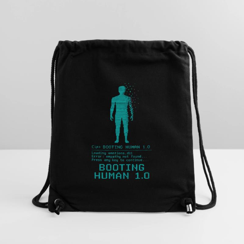 Booting Human 1.0 Empathy Error Stanley/Stella Recycled Gym Bag