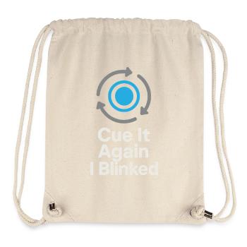 Équipe technique théâtrale Technicien de scène Son - Sac à cordon recyclé Stanley/Stella - blanc naturel - Devant