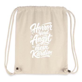 Horror Nerd Filmabend Comic Szene - Stanley/Stella recycelter Gym Bag - Naturweiß - Vorne