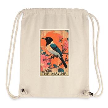 Elstern Elster - Stanley/Stella recycelter Gym Bag - Naturweiß - Vorne