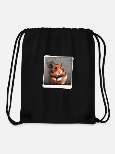 Hamster Photo - Stanley/Stella Recycled Gym Bag - black