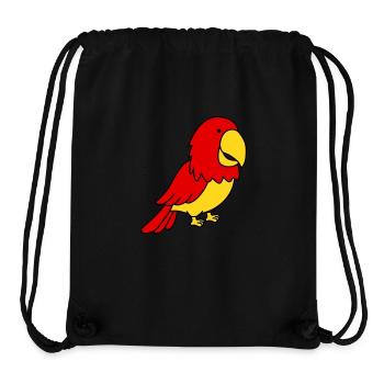 parrot - Stanley/Stella Recycled Gym Bag - black - Front