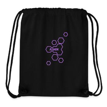 Name: Aiden - Stanley/Stella Recycled Gym Bag - black - Front
