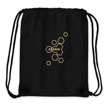 Name: Anakin - Stanley/Stella Recycled Gym Bag - black - Front