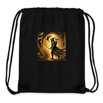 Perfect for lovers of mystical fantasy hunters - Stanley/Stella Recycled Gym Bag - black - Front