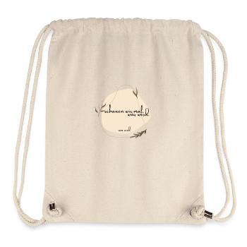 schauen wir mal was wird - was wird - Stanley/Stella recycelter Gym Bag - Naturweiß - Vorne