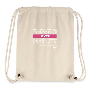 Empathy over divinity - Stanley/Stella Recycled Gym Bag - natural - Front