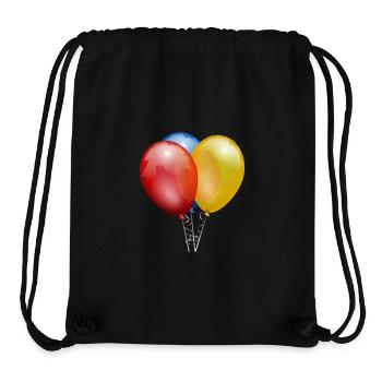 Ballons - Stanley/Stella recycelter Gym Bag - Schwarz - Vorne