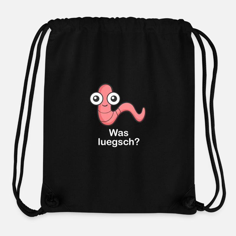 What is Luegsch? - Stanley/Stella Recycled Gym Bag - black