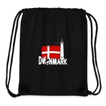 Denmark Lyngvig Fyr Lighthouse Holiday - Stanley/Stella Recycled Gym Bag - black - Front