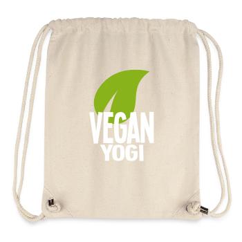 blanc T-shirt végétalien Yogi - Sac à cordon recyclé Stanley/Stella - blanc naturel - Devant