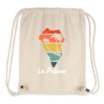 La Palma Canary Islands Spain Holiday Vintage - Stanley/Stella Recycled Gym Bag - natural - Front