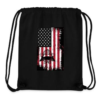 Aikido - Stanley/Stella recycelter Gym Bag - Schwarz - Vorne