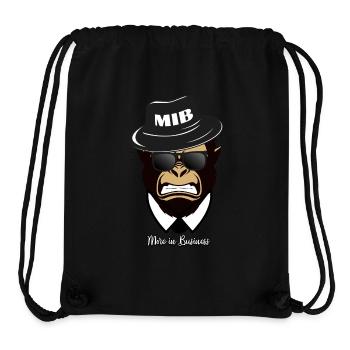 Gorilla, More in Business - Stanley/Stella Recycled Gym Bag - black - Front