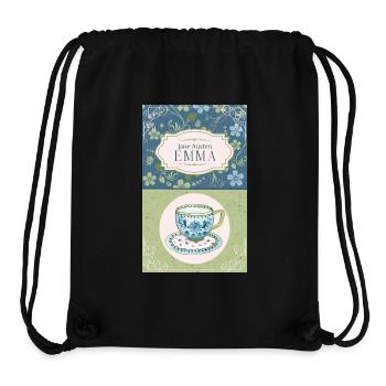 Emma - Jane Austen - Stanley/Stella Recycled Gym Bag - black - Front