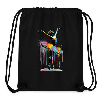 Balletttänzerin mit Tutu - Stanley/Stella recycelter Gym Bag - Schwarz - Vorne