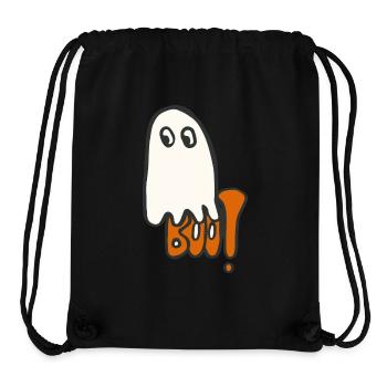Halloween Geist Boo! - Stanley/Stella recycelter Gym Bag - Schwarz - Vorne