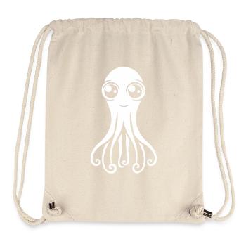 Squid - Stanley/Stella Recycled Gym Bag - natural - Front