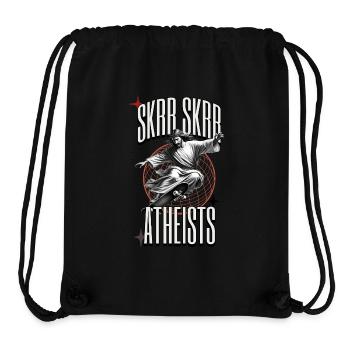 Skater Jesus - Stanley/Stella Recycled Gym Bag - black - Front