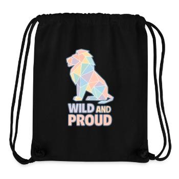 Lion Pride Gay Pride LBGT Marche des Fiertés - Stanley/Stella Recycled Gym Bag - black - Front