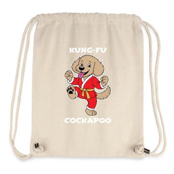 Cockapoo Kung-Fu - Stanley/Stella recycelter Gym Bag - Naturweiß - Vorne