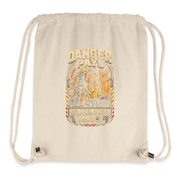 Bohrinsel Ölplattformarbeiter - Stanley/Stella recycelter Gym Bag - Naturweiß - Vorne