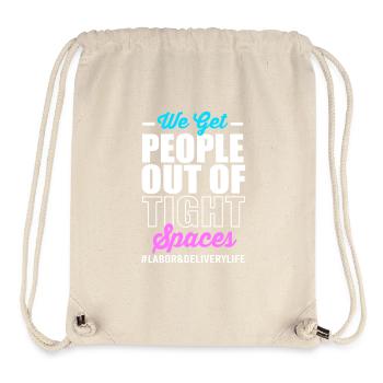 Midwife - Stanley/Stella Recycled Gym Bag - natural - Front
