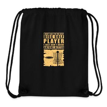 Discgolf | Disc Golf Discgolfspieler Geschenk - Stanley/Stella recycelter Gym Bag - Schwarz - Vorne