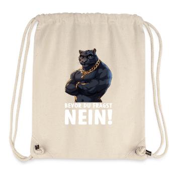Before You Ask No Jaguar - Stanley/Stella Recycled Gym Bag - natural - Front
