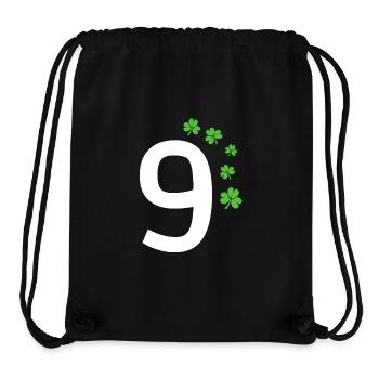 9 - Stanley/Stella recycelter Gym Bag - Schwarz - Vorne