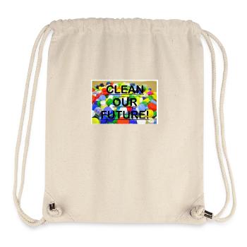 Future plastic - Stanley/Stella Recycled Gym Bag - natural - Front