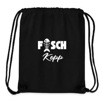 Hamburg Fischkopp Fisch Hamburger Norddeutschland - Stanley/Stella recycelter Gym Bag - Schwarz - Vorne