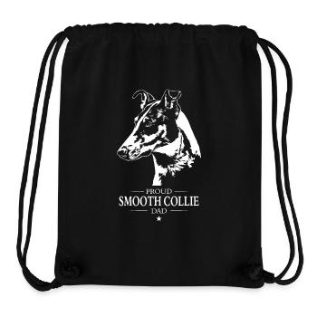 Smooth Collie Kurzhaar Dad Hunde Hund Wilsigns - Stanley/Stella recycelter Gym Bag - Schwarz - Vorne