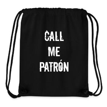 el Patron - Sac à cordon recyclé Stanley/Stella - noir - Devant