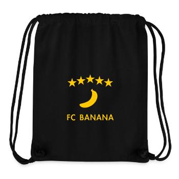 FC Banana - Stanley/Stella recycelter Gym Bag - Schwarz - Vorne
