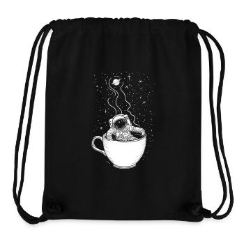 Astronaut im Weltraum - Stanley/Stella recycelter Gym Bag - Schwarz - Vorne