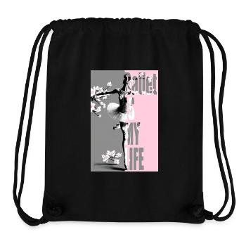 Ballett is my Life dancing teen - Stanley/Stella Recycled Gym Bag - black - Front