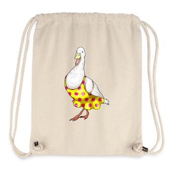 Duck Polka Dots Dress - Stanley/Stella Recycled Gym Bag - natural - Front