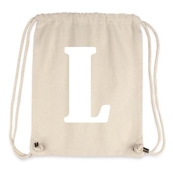L - Stanley/Stella Recycled Gym Bag - natural - Front