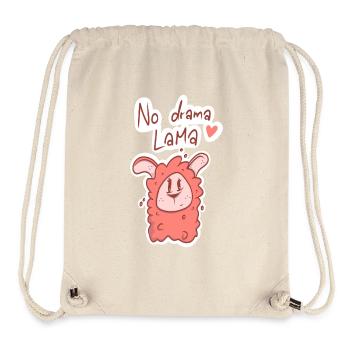 Détendu et insouciant avec le « No Drama Lama »-T - Sac à cordon recyclé Stanley/Stella - blanc naturel - Devant