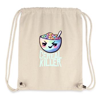 Cereal Killer Breakfast Pun - Stanley/Stella Recycled Gym Bag - natural - Front
