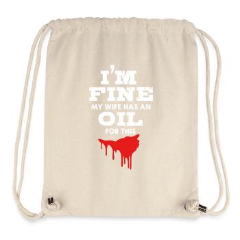 Essential oil - Stanley/Stella Recycled Gym Bag - natural - Front