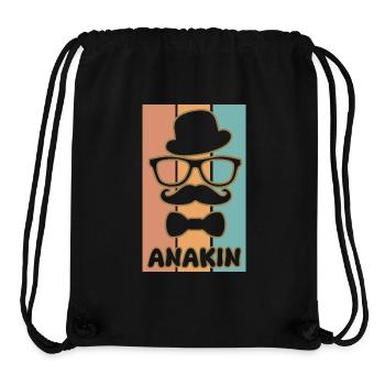 Gift for Anakin - Stanley/Stella Recycled Gym Bag - black - Front